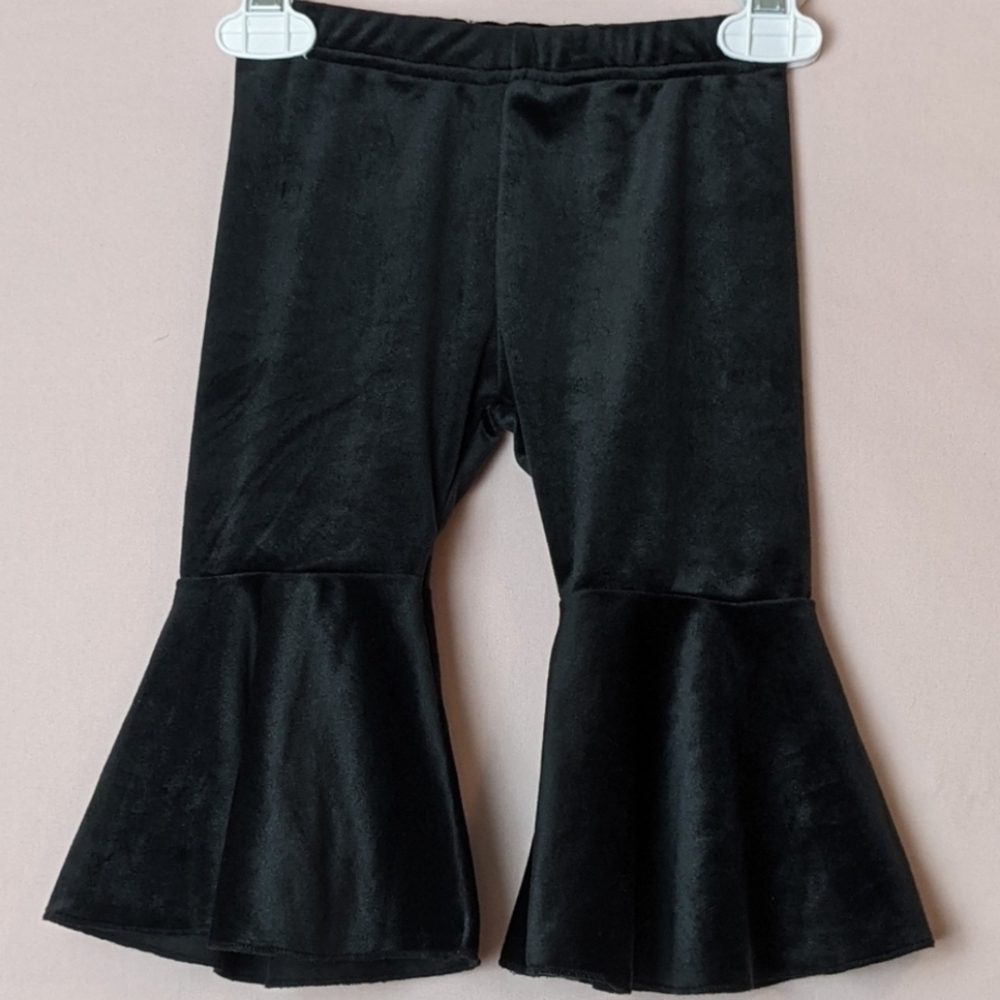 Bailey's Blossoms Velour Bell Bottoms Flare Pants size 9-12 Months